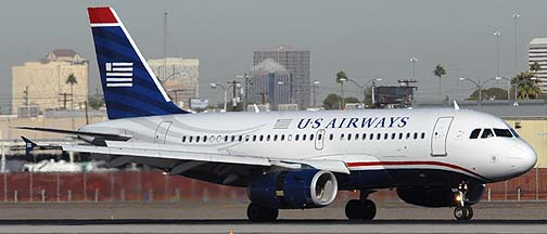 US Airways Airbus A319-132 N829AW, November 10, 2010